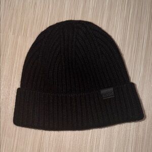 RUDSAK Black Ribbed Beanie